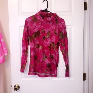 Pink camo shirt